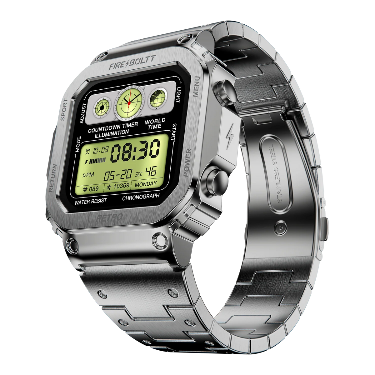 Fire-Boltt Retro Metal Edition smartwatch -Brand New